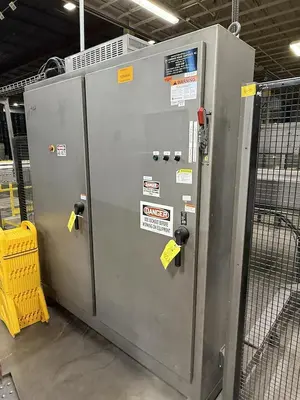 Priority One Automatic Bulk Container Depalletizer - Low Level