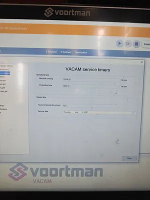 2022 VOORTMAN V310 Gantry Plate Machines | JPS International Inc (27)