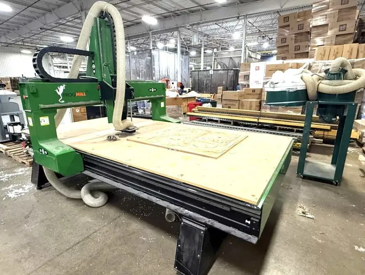 Used 2014 STREAMLINE AUTOMATION FROGMILL 3D Foam Cutting Machines Illinois US | CNC EXCHANGE #1452710