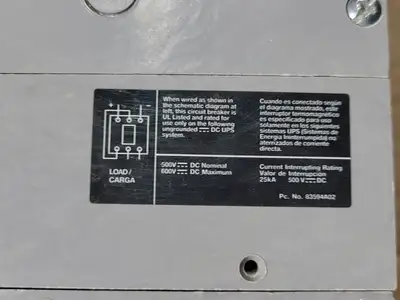 USED SIEMENS LD63F600