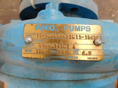New | in-Stock Paco _UNKNOWN_ Centrifugal Pumps Ohio US | Equipment Recovery Corp. #1330392