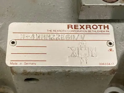 Used REXROTH H-4WMM22E60/V Pump & Valve Parts | Surplus Asset Holdings #1218715