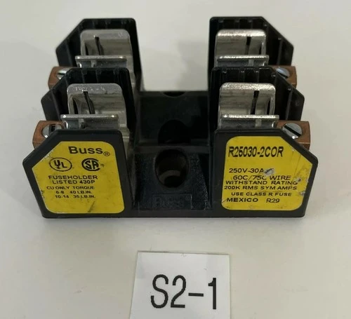 NEW Bussmann R25030-2C0R