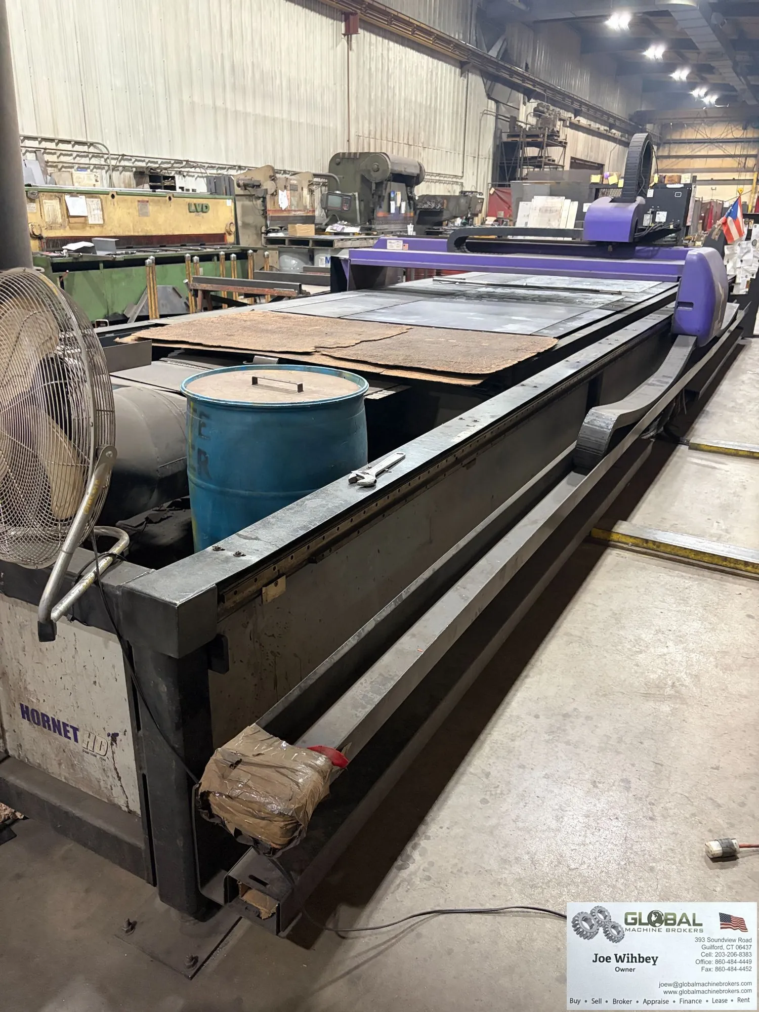 2014 RETRO SYSTEMS HORNET HD Plasma Cutter 6.6' x 24' Hypertherm HPR 130