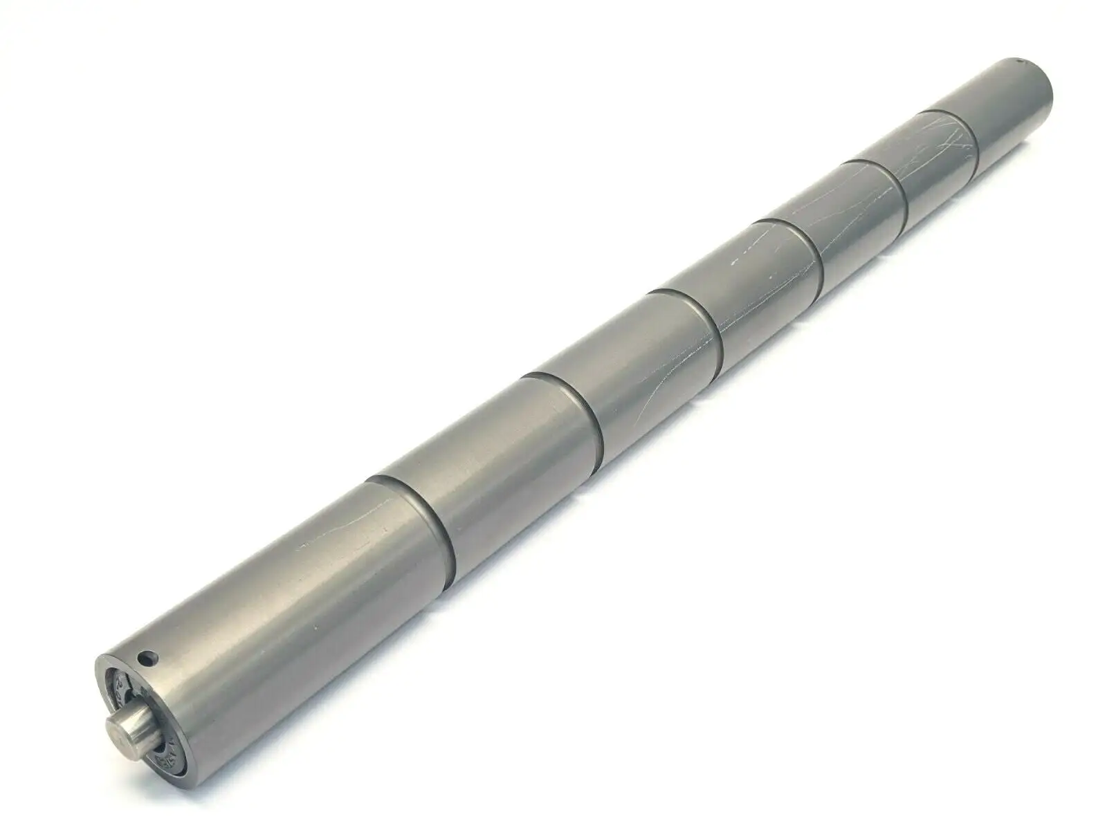 Conveyor Roller Grooved 30-1/8" L, 2-1/4" OD, 30-7/8" L Shaft, 3/4" OD - New Other