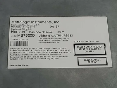 NEW Metrologic MS7620D