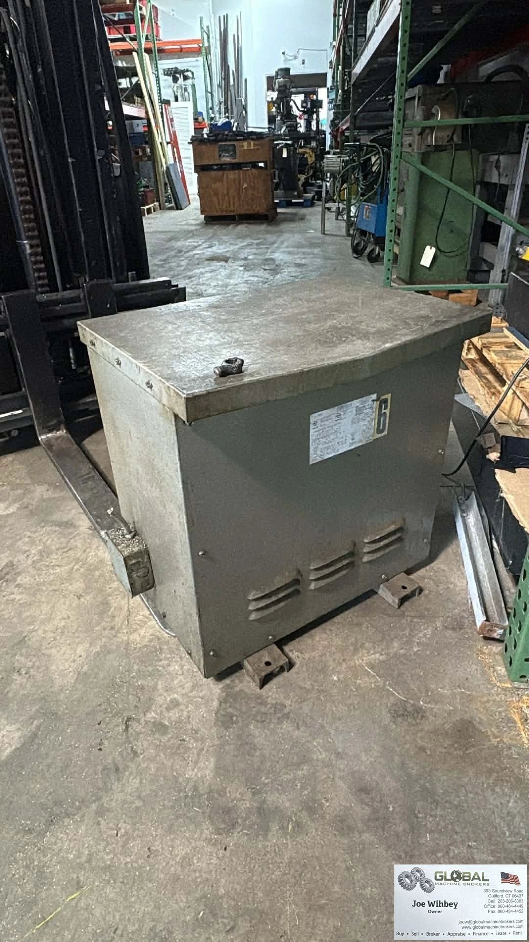 Dongan 63-3012FM Transformer 30KVA Three Phase Step Down 480v-380/220v