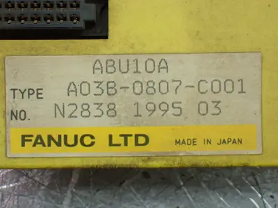 USED FANUC A03B0807C001