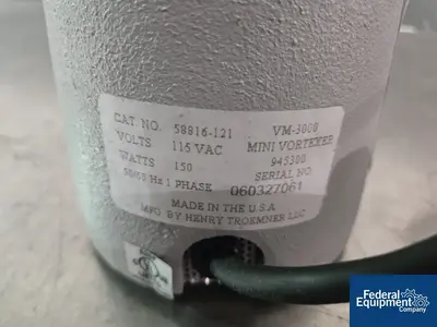 Used VWR (2) VWR Analog Vortex Mixers, Model VM-3000 Miscellaneous Laboratory Equipment Ohio US | Federal Equipment Company #1558010