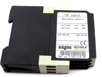 NEW SCHIELE 2.423.418.90 REDUNDANT MODULE 40V 242341890