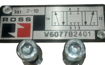 NEW ROSS CONTROLS W6077B2401W DIRECTIOBNAL VALVE