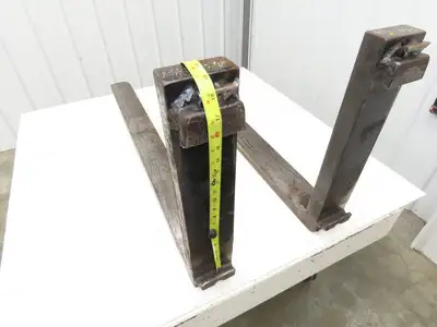 A201-1 4x46.5" Class 2 Steel Forklift Forks 16" Carriage 1-Pair TS0320 2950X24