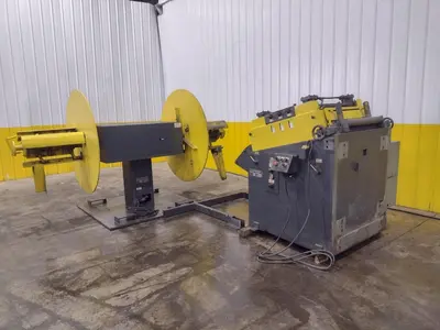 24" X .105" X 8,000 LBS COE CPR-DE DOUBLE END UNCOILER & COE CPPS-PO STRAIGHTENER: YOBRO #24984