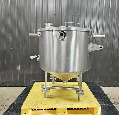 Used 100 Gallon Tank, Stainless Steel, Insulated 🔴 Liquidation Sale – All Offers Considered