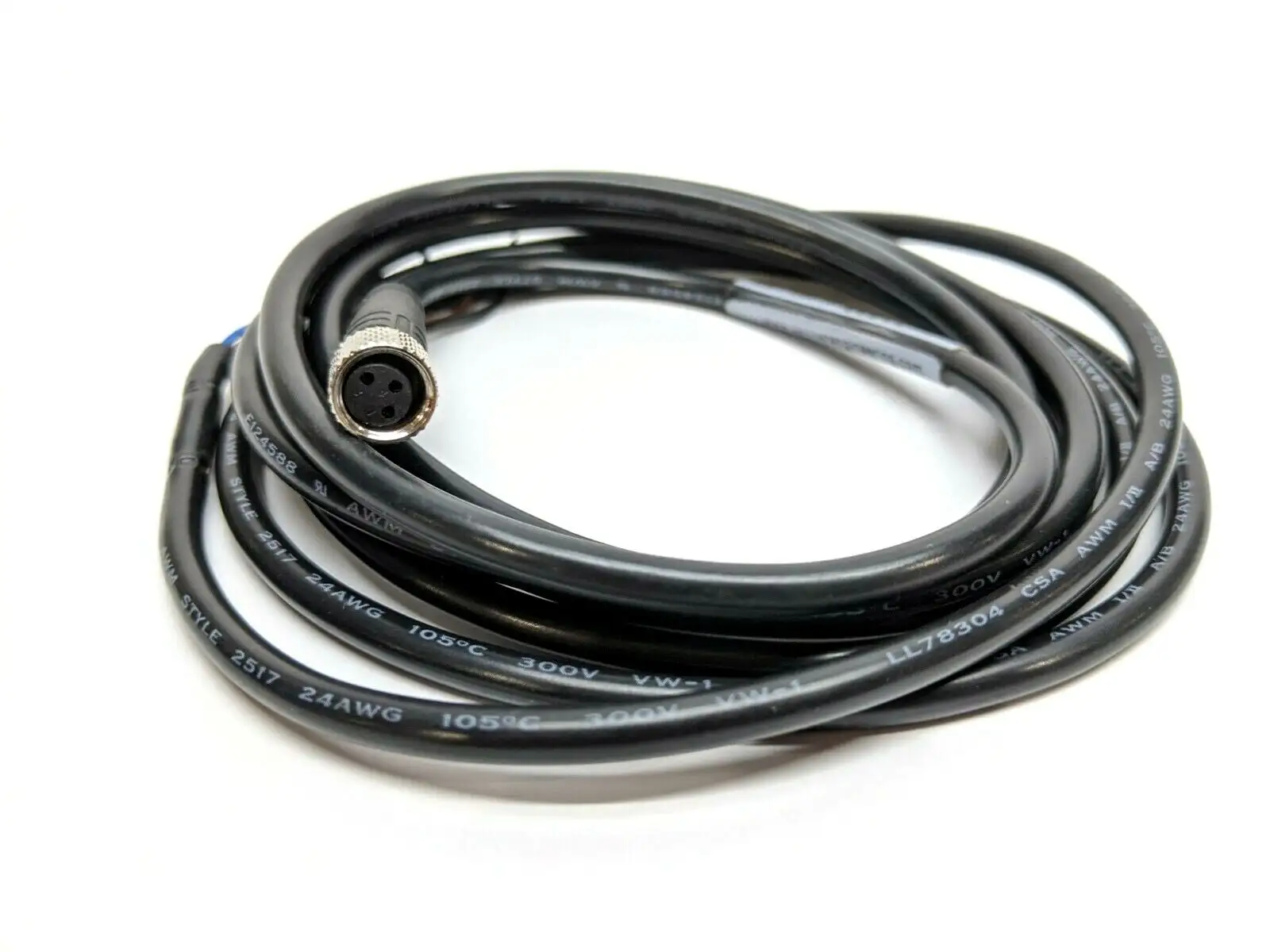 USED BANNER SINGLE ENDED 3 PIN CORDSET 63977