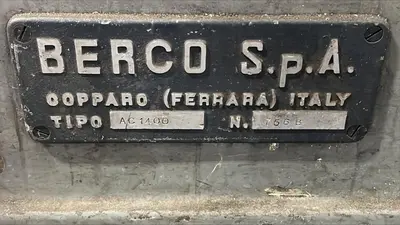 BERCO MODEL #AC1400 VERTICAL BORING MILL: STOCK 22233