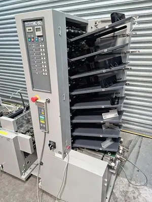 USED HORIZON STITCHER/FOLDER (SPF-11) & TRIMMER (FC-11) COLLATOR (MC-80)