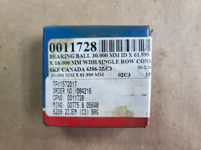 NEW SKF 6206-2Z/C3