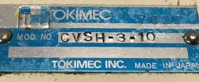 USED TOKIMEC CVSH-3-10