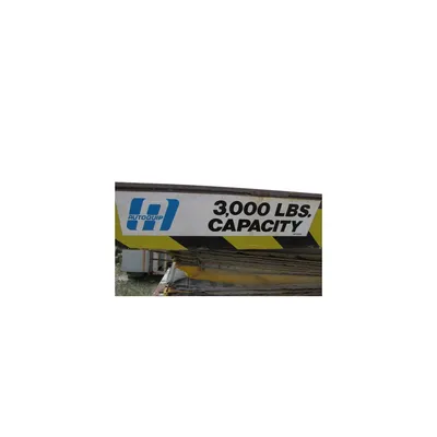 48" X 60" Autoquip Hydraulic Scissor Lift Table 3,000 Lb Capacity 8' Lift height