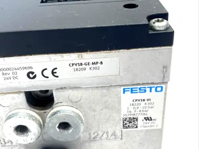 USED FESTO CPV18-VI, CPV18-GE-MP-8, 18220