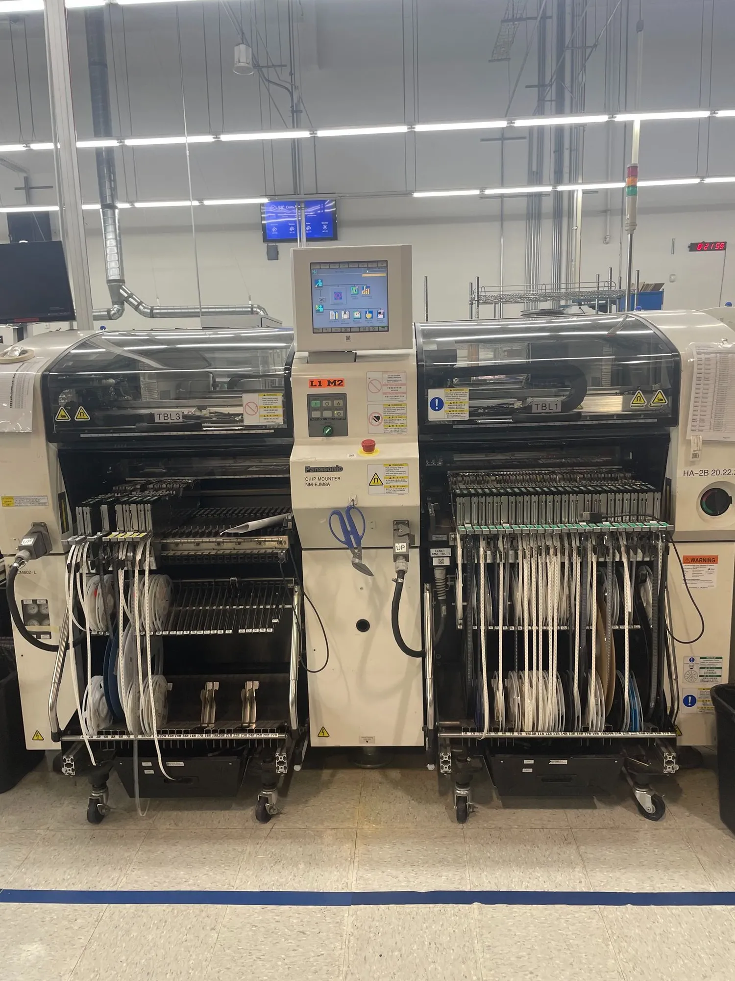 Used PANASONIC CM602-L (NM-EJM8A) MODULAR HIGH SPEED PLACEMENT MACHINE Pick & Place Placement Heads Ontario CA | Tekmart International Inc. #1329135