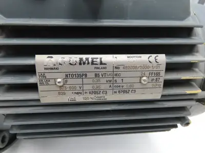Kumera Cumel DASM-1080 AD Oscillating Doctor Drive Gear Motor 81:1 Ratio 600V