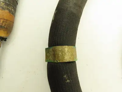 Nordson 819078 Hot Melt Glue Hose 8' Long 37° Flare 3/8" (-6) Fitting