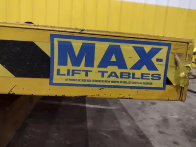 4,000 LBS X 72" X 72" LIFT PRODUCTS MODEL #LPT4W-040-36 SCISSOR LIFT TABLE: YOBRO #24989