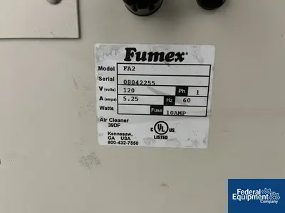 USED Fumex Fumex Fume Extractor, Model FA2