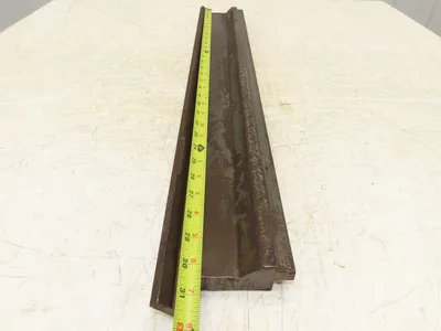 Press Brake Gooseneck Punch Die 31-1/2" Long 90° V 3/8" Finger 3-3/4" H