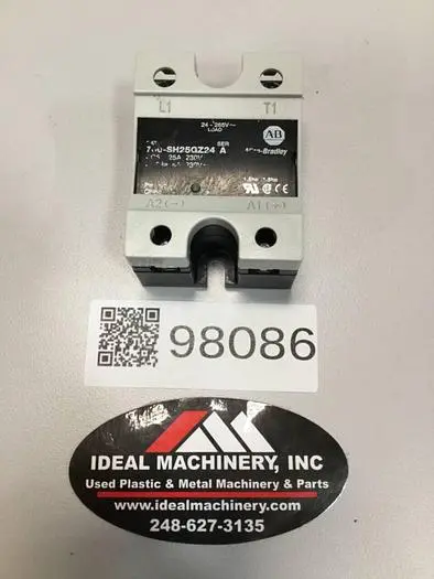 Used ALLEN BRADLEY 700-SH25GZ24 Relays & Switches Michigan US | Ideal Machinery #702123