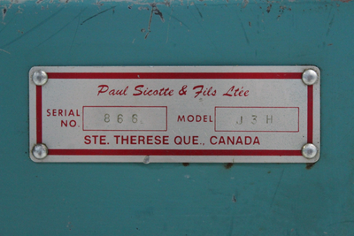 USED SICOTTE J-3-H-7