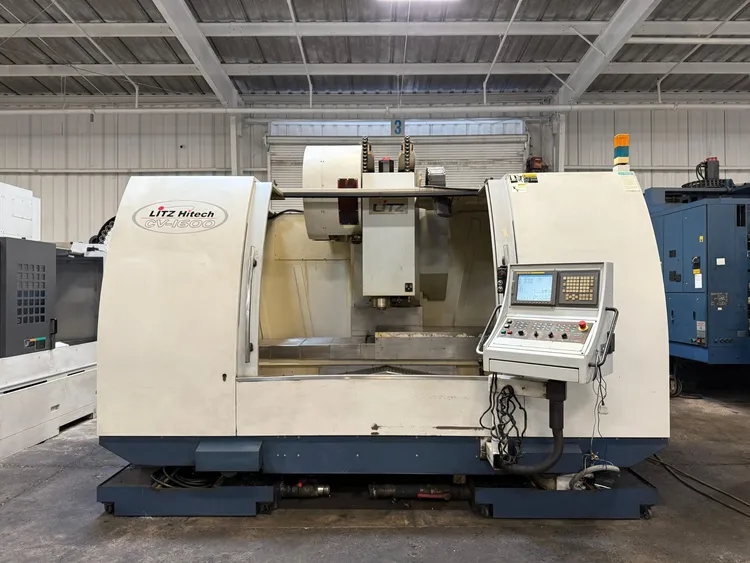 Used 2007 LITZ HITECH CV-1600 Vertical Machining Centers California US | Machinery Network #206061