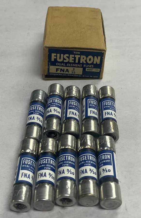 Used FUSETRON FNA-3/10 Miscellaneous Equipment (Electrical & Power) | Surplus Asset Holdings #1189348