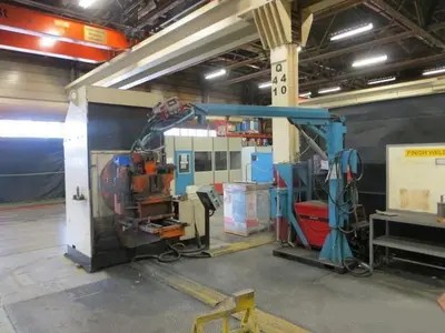 USED LAMBERT JOUTY WELDING MANIPULATORS 10 TON
