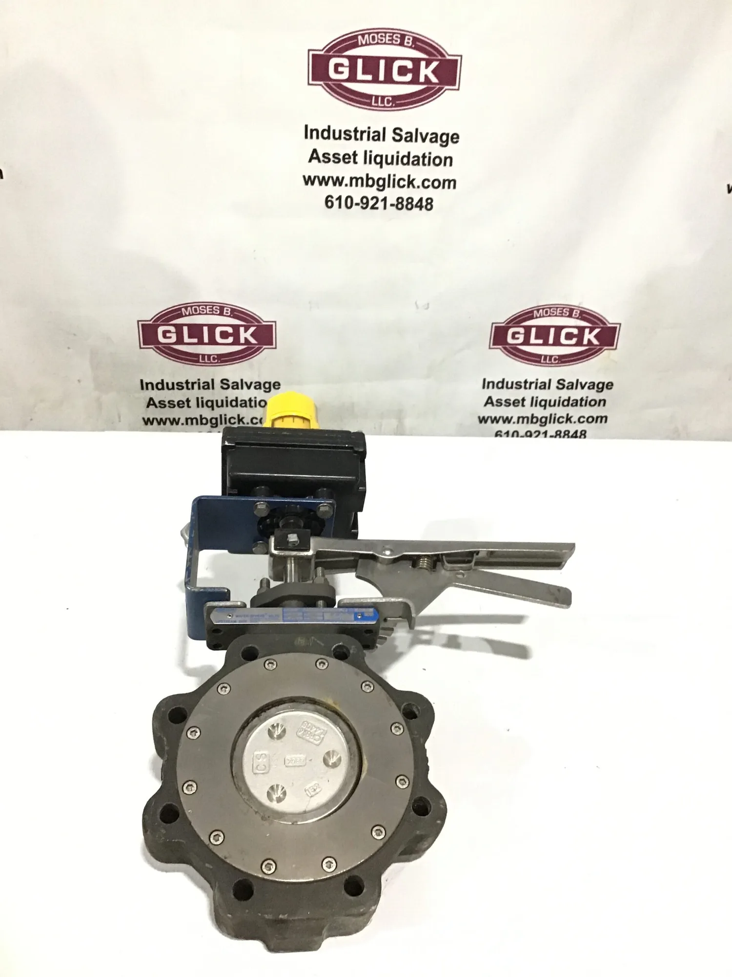 Jamesbury 815L112236TT 4” Wafer-Sphere Valve