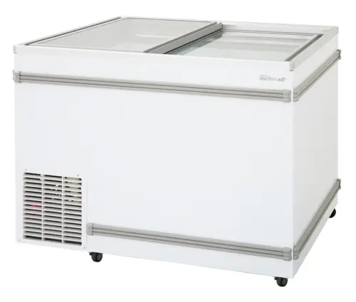 Turbo Air TFS-11F-N 40" Mobile Chest Freezer w/ (15) Baskets - White, 115v