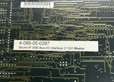 USED BECKHOFF 4-086-05-0287
