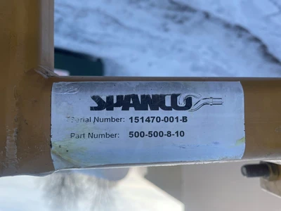 Spanco 1/4 Ton Jib Crane - 8' Span x 10' HUB
