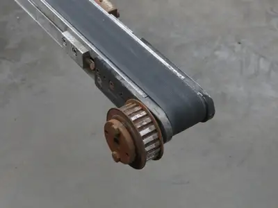 QC Industries 1-7/8" x 192" Small Parts Belt Conveyor 68FPM 230/460V 3PH