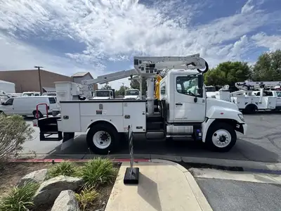 Used 2018 HINO M2 Bucket (boom) trucks California US | Commerce Truck Equipment Sales #1548715