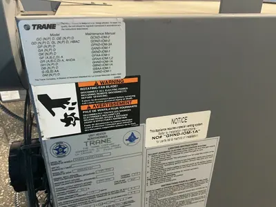 Used TRANE GHND012ADF1000D Miscellaneous MRO Ohio US | HGR 24 #1305052