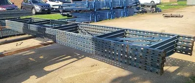 T-Bolt Style 38'' Deep x 20' Tall Pallet Racking Uprights