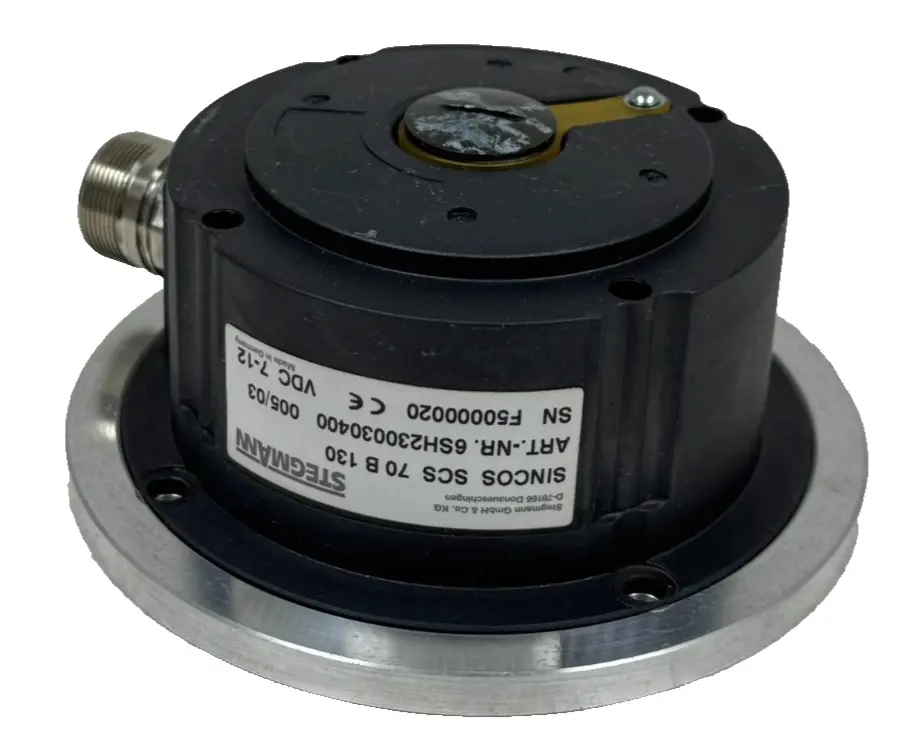 USED SICK STEGMANN SCS-70-B-130 ENCODER 7-12VDC 6SH230030400