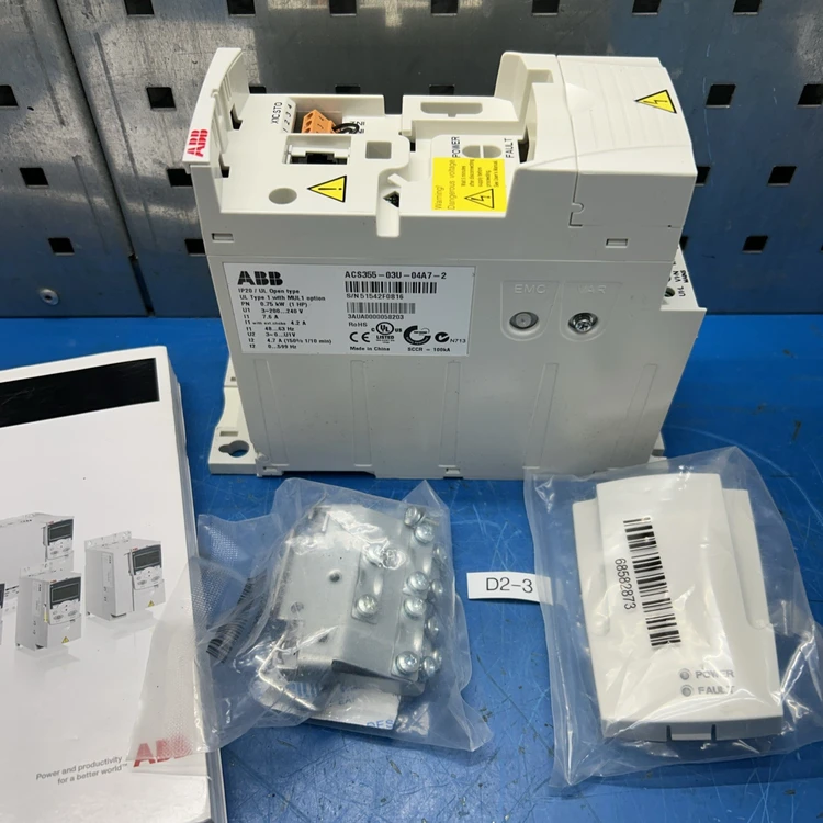 New | in-Stock ABB ACS355-03U-04A7-2 Variable Speed Drives | J&J Industrial Supply #499510