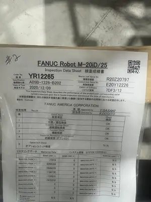 Used 2021 FANUC M-20ID/25 Robots Michigan US | Aucto #1307373