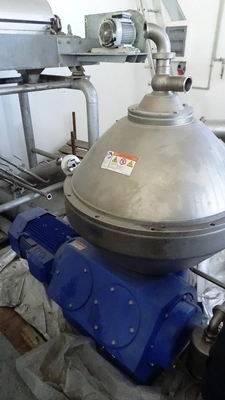 (2) Alfa-Laval AFPX 810 XGV-74CG fat separators, 316SS.