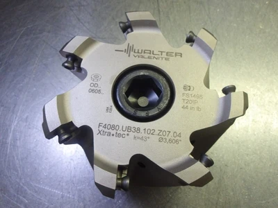 Walter 4" Coolant Thru Facemill 1.5" Arbor F4080.UB38.102.Z07.04 (LOC1350A)