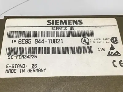 USED SIEMENS 6ES5 944-7UB21